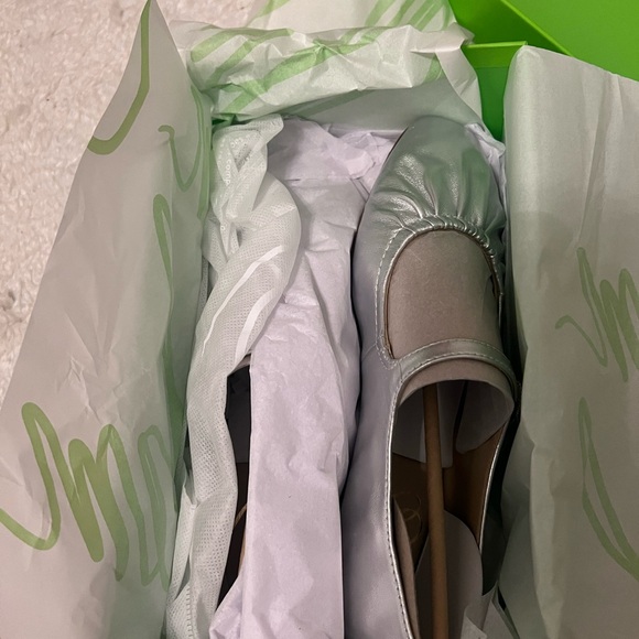 Sam Edelman MICAH MARY JANE FLAT SILVER - Picture 4 of 13